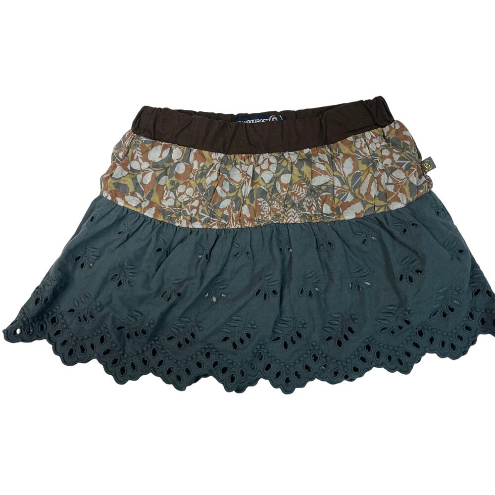 Jean Bourget Size 2 Skirt eyelet Baby Girl Toddler